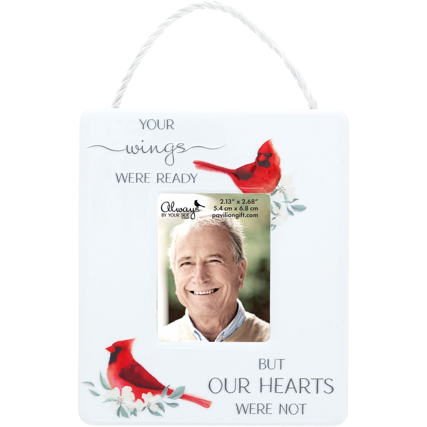 44169 - YOUR WINGS - FRAME (HOLDS 2" X 2.5" PHOTO)