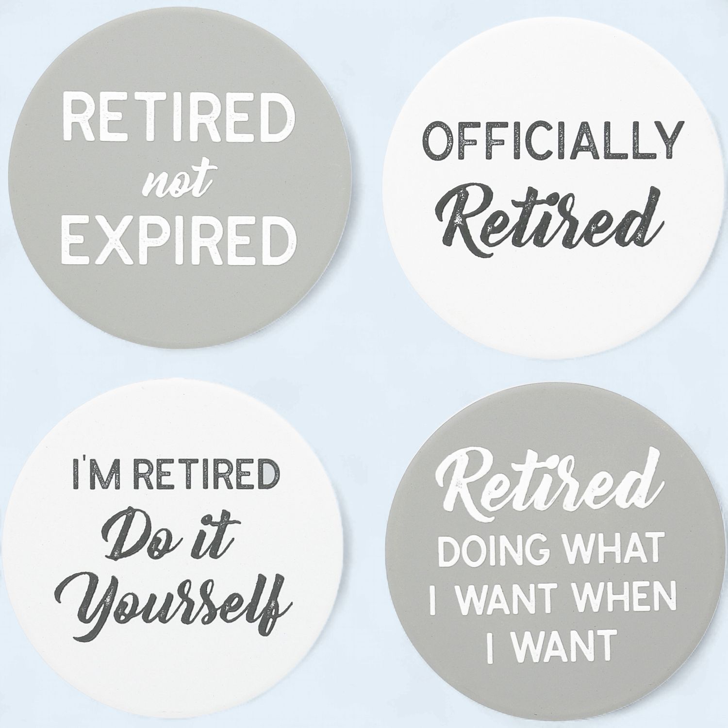23654 - RETIRED LIFE - CERAMIC COASTERS (SET OF 4)