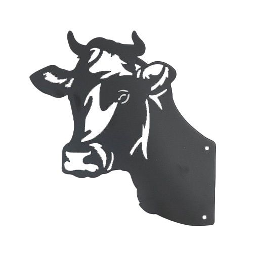 55000 - COW POST DECOR