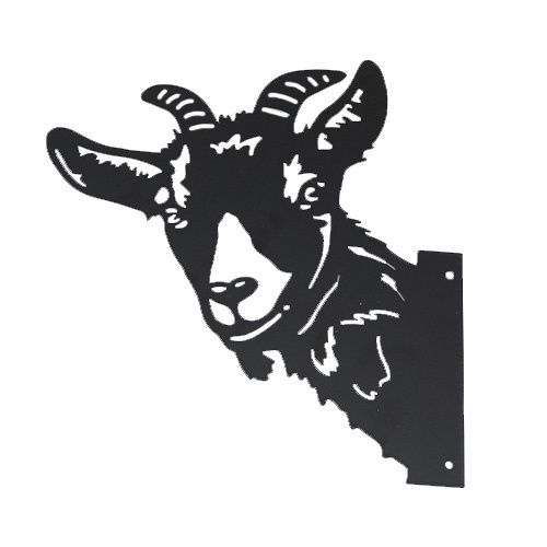 55002 - GOAT POST DECOR
