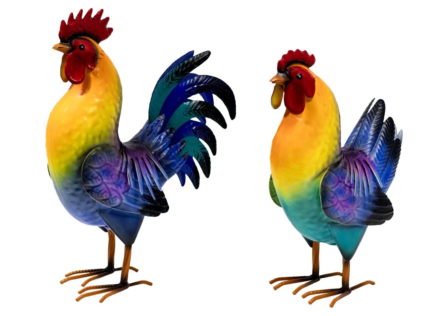 QX34S - ROOSTER OR HEN DECOR, ANIMAL: HEN