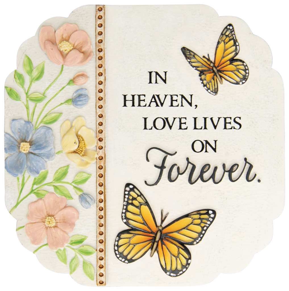 11987 - MEMORIAL GARDEN STONE - LOVE LIVES ON