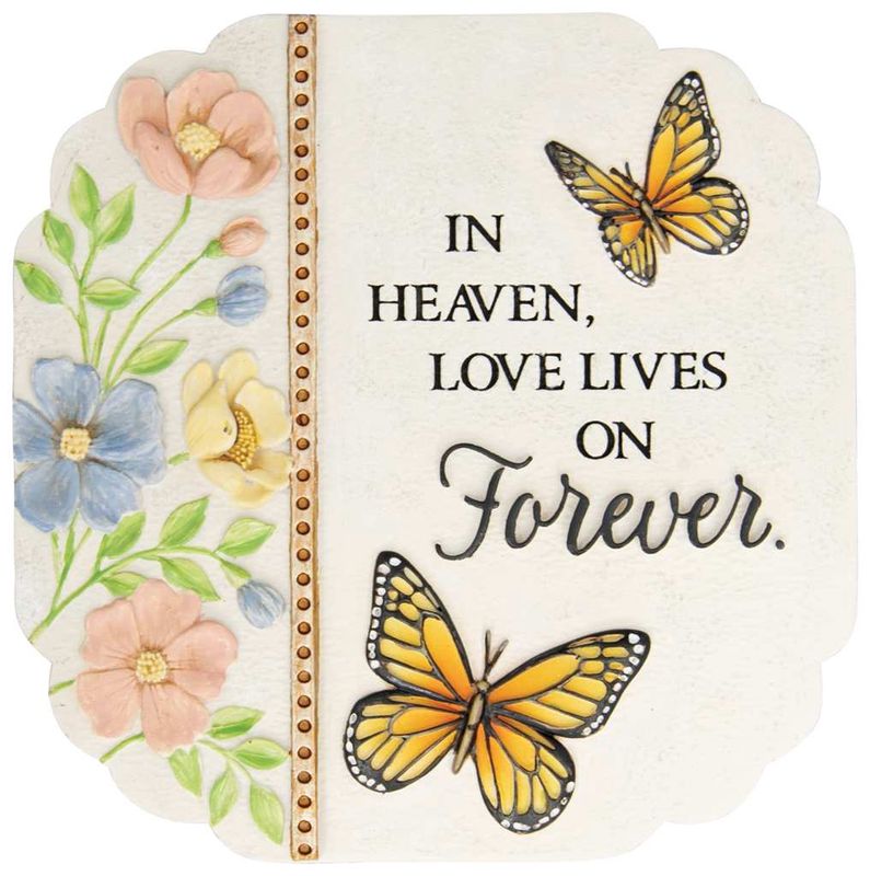 11987 - MEMORIAL GARDEN STONE - LOVE LIVES ON