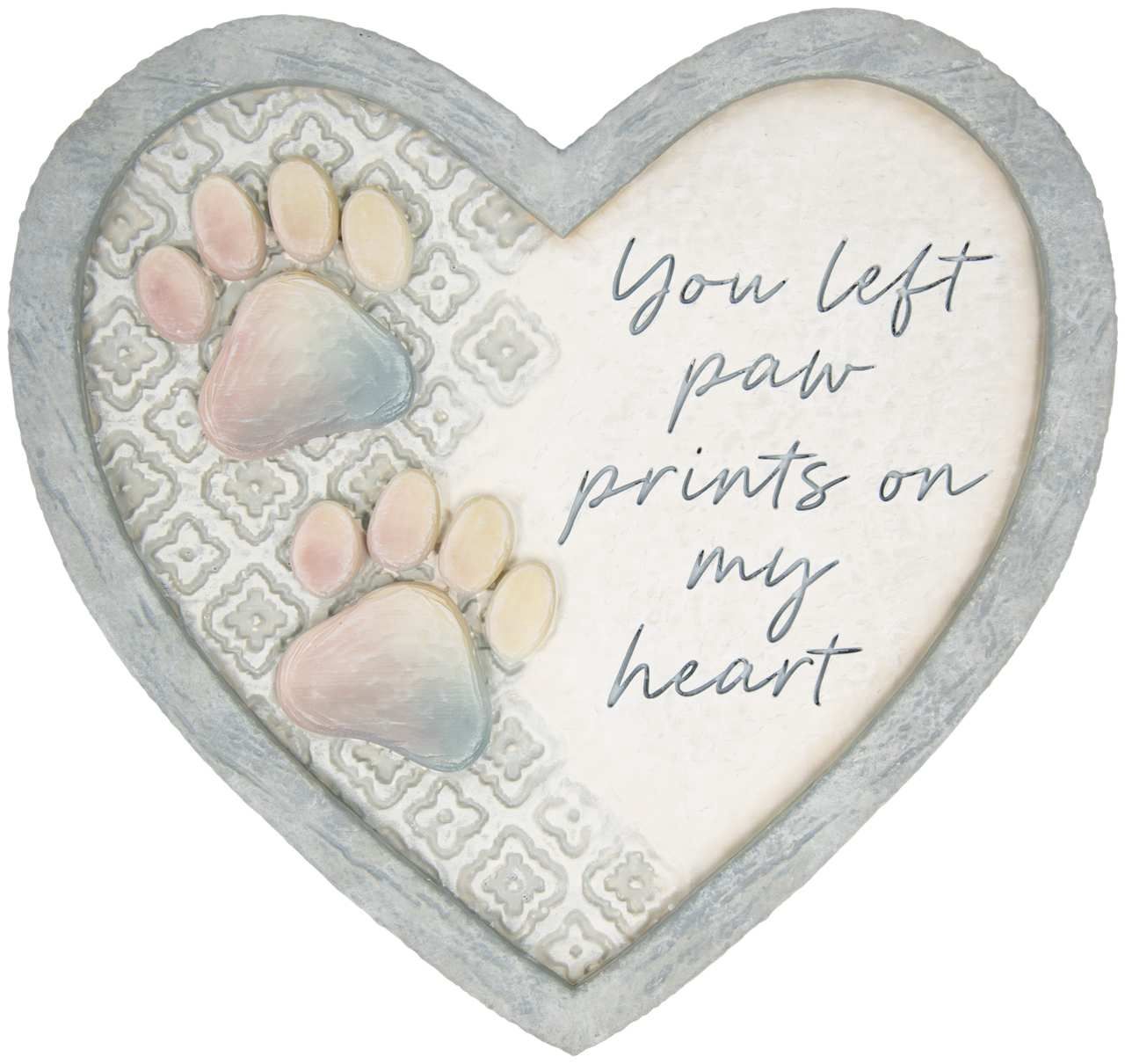 10382 - GARDEN STONE - YOU LEFT PAW PRINTS