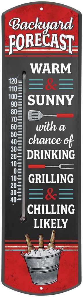 CS27544 - THERMOMETER  -BACKYARD FORCAST