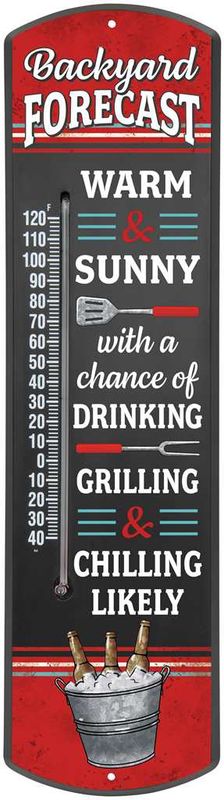 CS27544 - THERMOMETER  -BACKYARD FORCAST