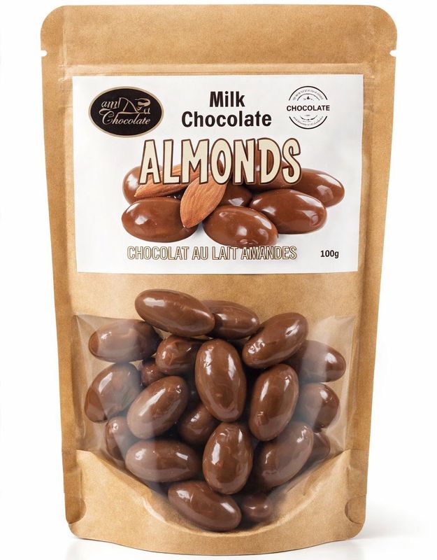 H23509 - MILK CHOCOLATE COVERED ALMONDS