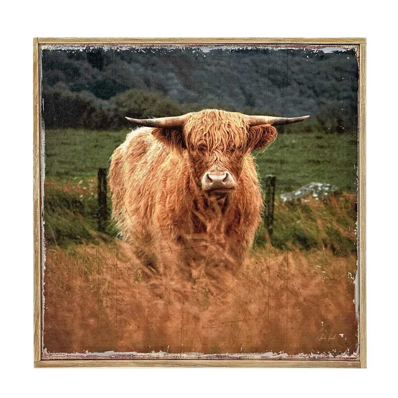 BF223 - HIGHLAND COW WALL DECOR