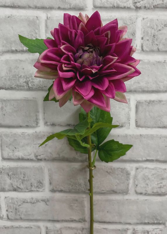 21" FRESH TOUCH DAHLIA SPRAY - MAUVE