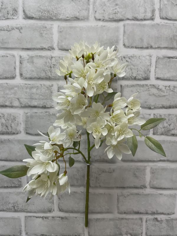 16" FRESH TOUCH WEIGELA SPRAY - WHITE