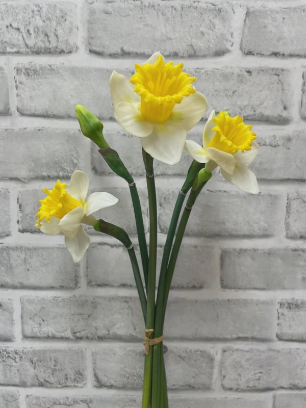 17.5"  FRESH TOUCH DAFFODIL BUNDLE
