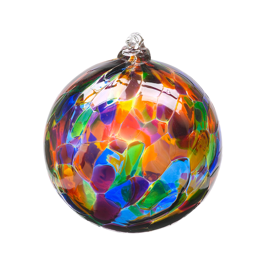 CALICO BALL:  FESTIVE MULTI / 3"