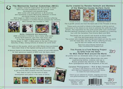 1000PC - 410 - PUZZLE - THREADS OF AFRICA