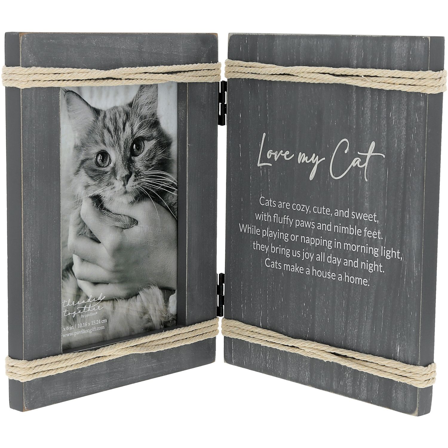 51142 - LOVE MY CAT - HINGED SENTIMENT FRAME