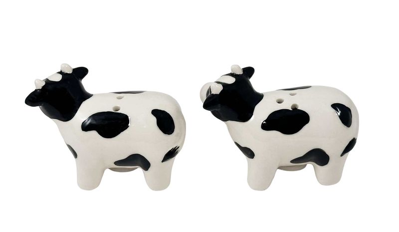 KND145S - SALT &amp; PEPPER - BLACK + WHITE COWS