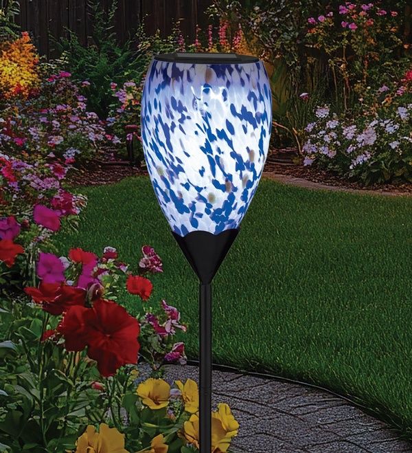 14116 - MURANO SOLAR STAKE - WHITE MULTI