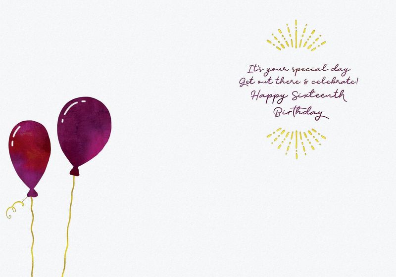 363-MLST0016D - SIXTENN PURPLE BALLOONS5.5