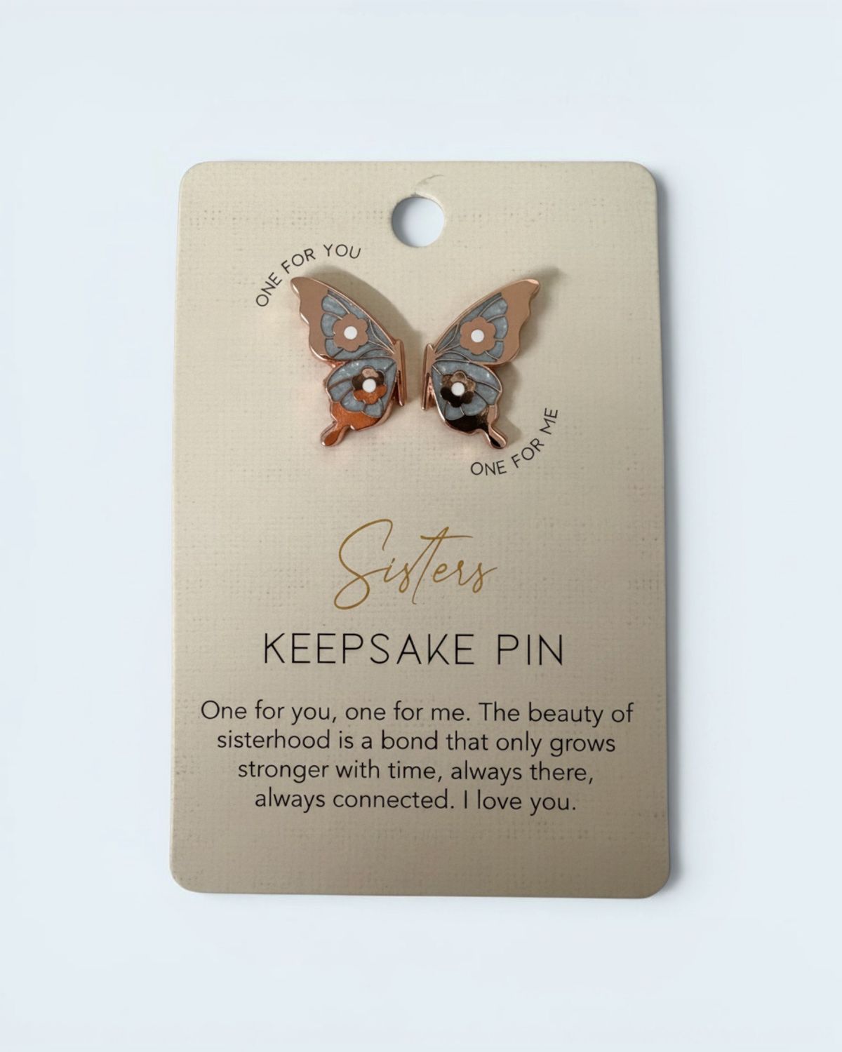 KSP603 - KEEPSAKE PIN - SISTERS