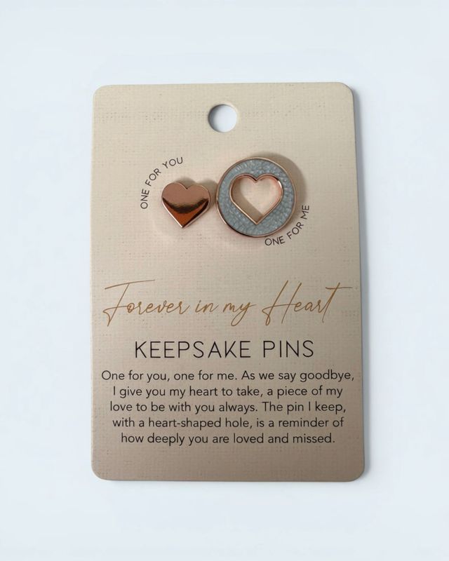 KSP606 - KEEPSAKE PIN - FOREVER IN MY HEART