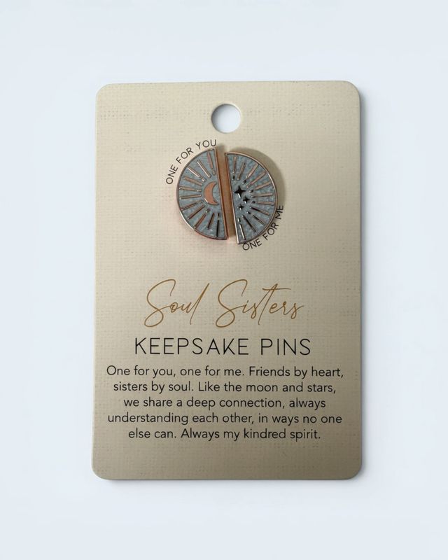 KSP604 - KEEPSAKE PIN - SOUL SISTERS