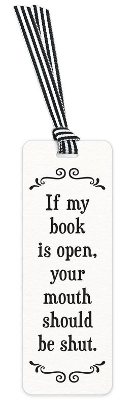 479-SFBM0289 - SCRUNCHY FACE BOOKMARK / BOOK OPEN