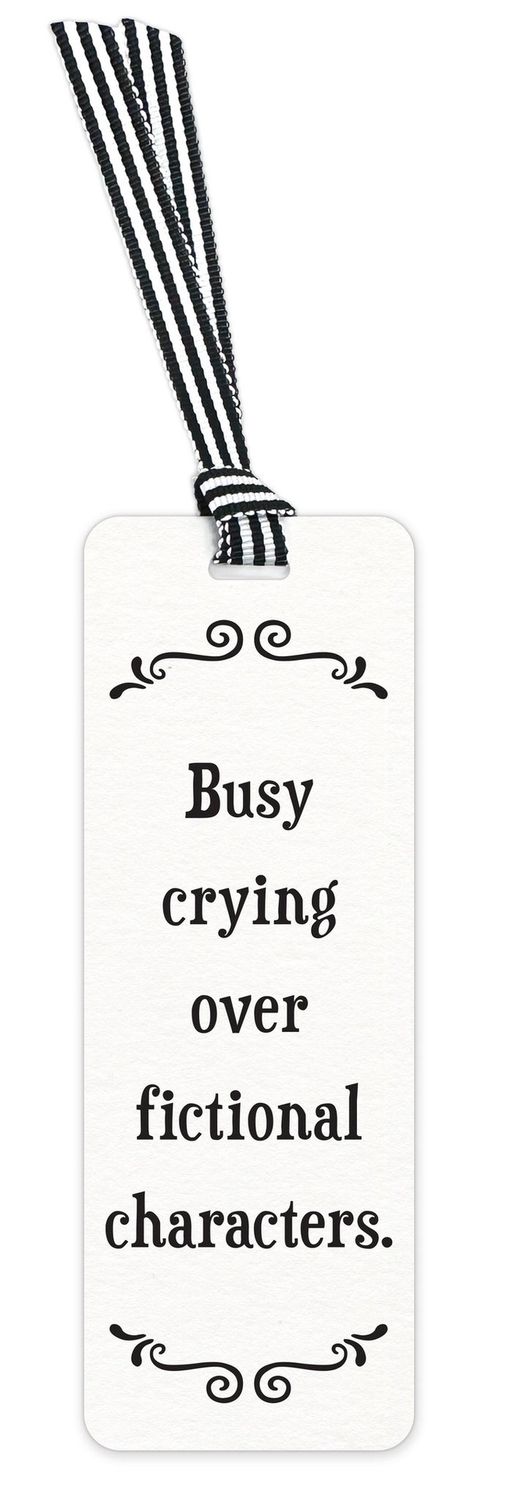 479-SFBM0294 - SCRUNCHY FACE BOOKMARK / FICTIONAL CHARACTERS