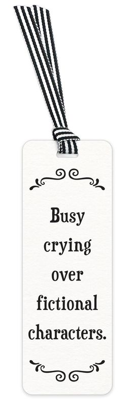 479-SFBM0294 - SCRUNCHY FACE BOOKMARK / FICTIONAL CHARACTERS