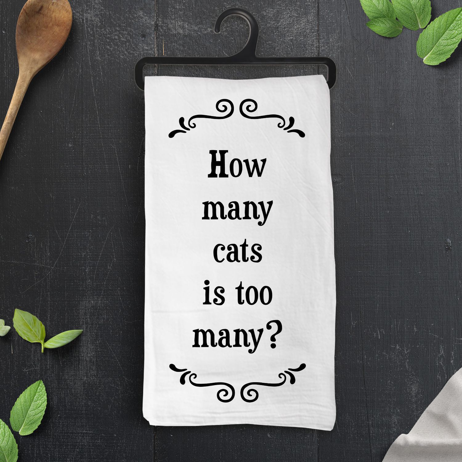 479-SFT0251 - SCRUNCHY FACE TOWEL / HOW MANY CATS