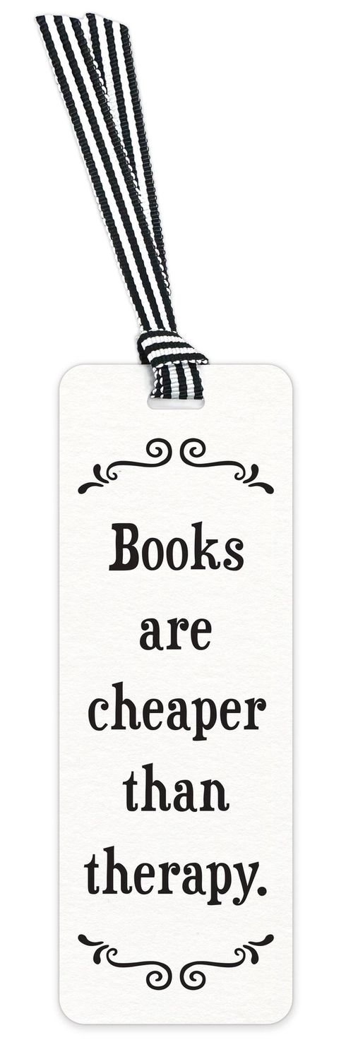 479-SFBM0295 - SCRUNCHY FACE BOOKMARK / BOOKS ARE CHEAPER