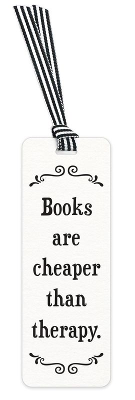 479-SFBM0295 - SCRUNCHY FACE BOOKMARK / BOOKS ARE CHEAPER