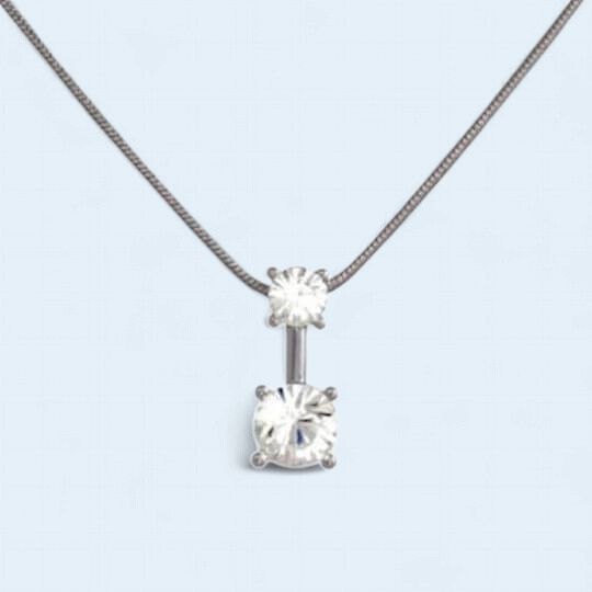 1041CL - ANNALEECE NECKLACE - SWEET / CLEAR