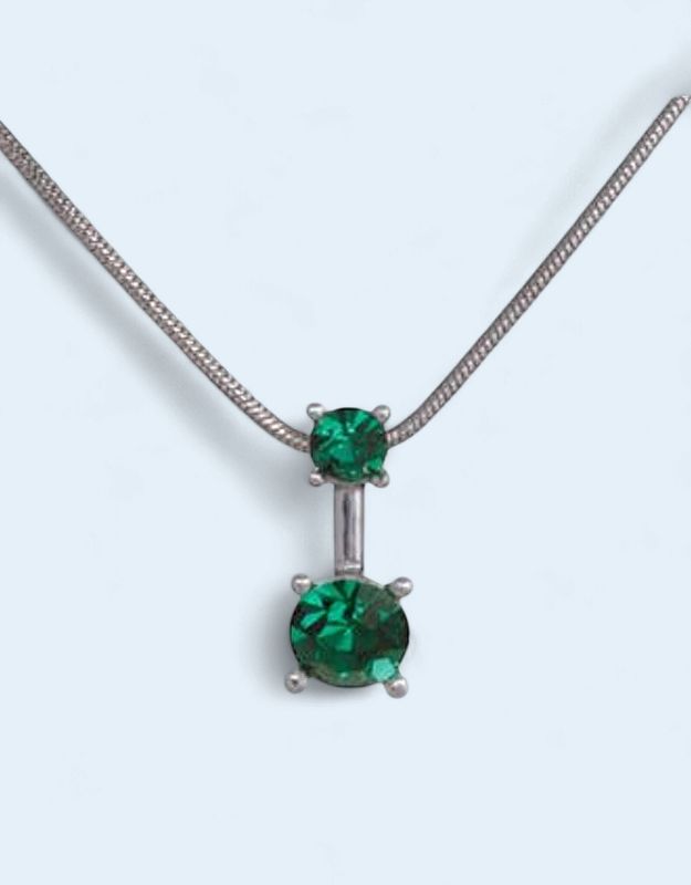 1041EM - ANNALEECE NECKLACE - SWEET / EMERALD