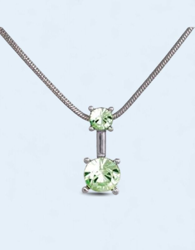 1041LG - ANNALEECE NECKLACE - SWEET / LIGHT GREEN