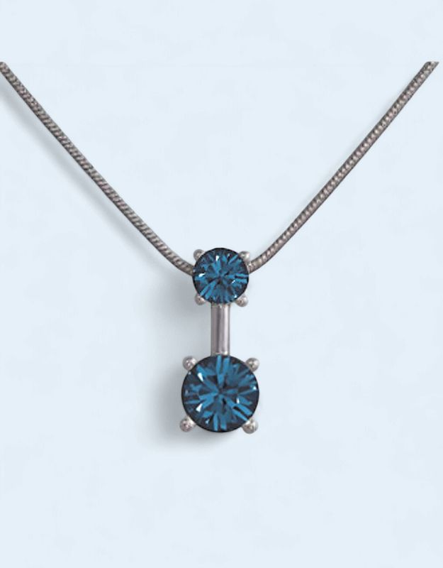 1041MB - ANNALEECE NECKLACE - SWEET / MIDNIGHT BLUE