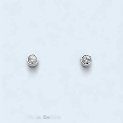4062R - ANNALEECE EARRINGS - TIDBITS RHODIUM