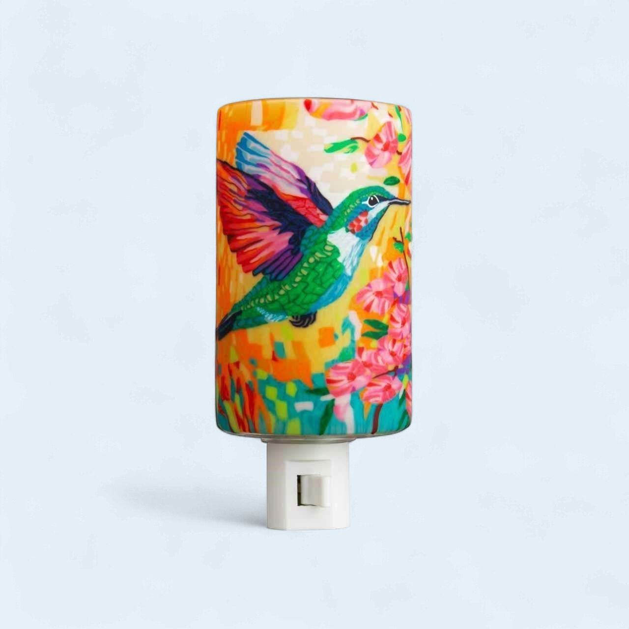 260009 - NIGHT LIGHT - COLOURFUL HUMMINGBIRD