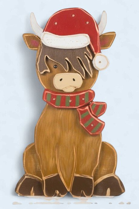 S3070 - HIGHLAND COW LED DECOR
