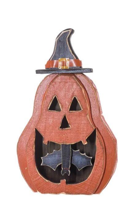 S3007 - JACK O' LANTERN DISPLAY WITH BAT