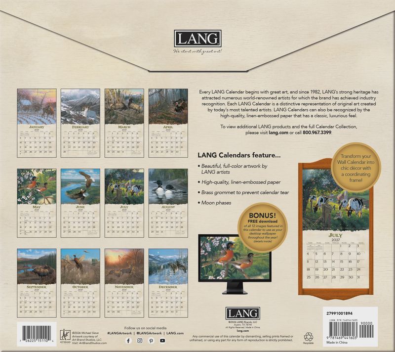 2027 LANG CALENDAR - BEYOND THE WOODS