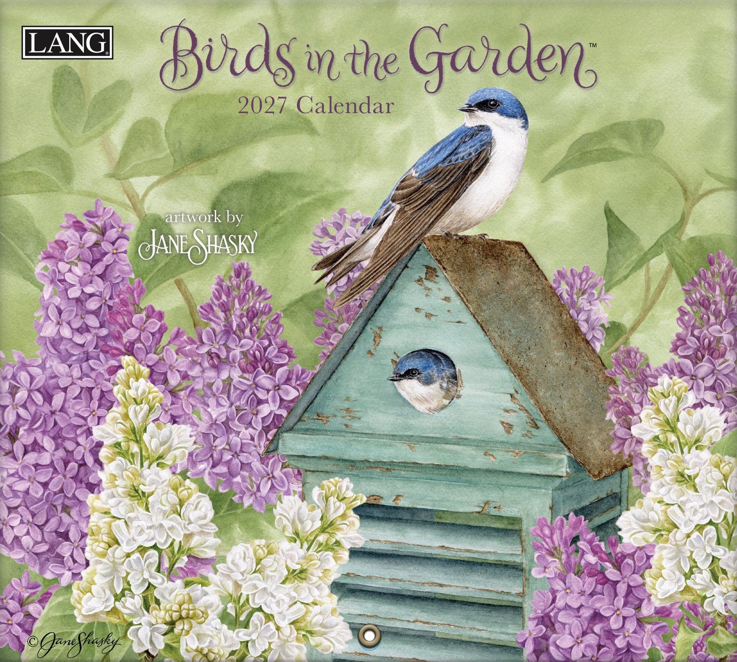 2027 LANG CALENDAR - BIRDS IN THE GARDEN