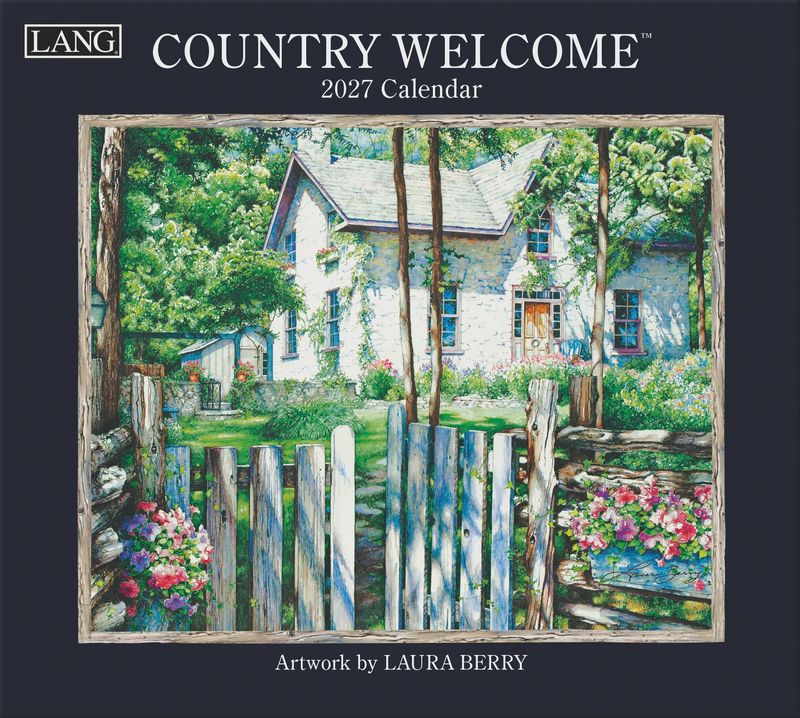 2027 LANG CALENDAR - COUNTRY WELCOME