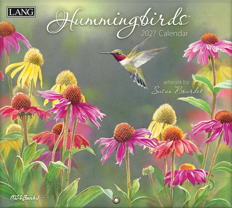 2027 LANG CALENDAR - HUMMINGBIRDS