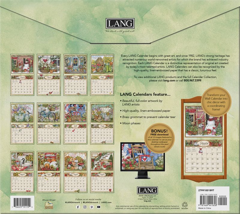 2027 LANG CALENDAR - BOUNTIFUL BLESSINGS