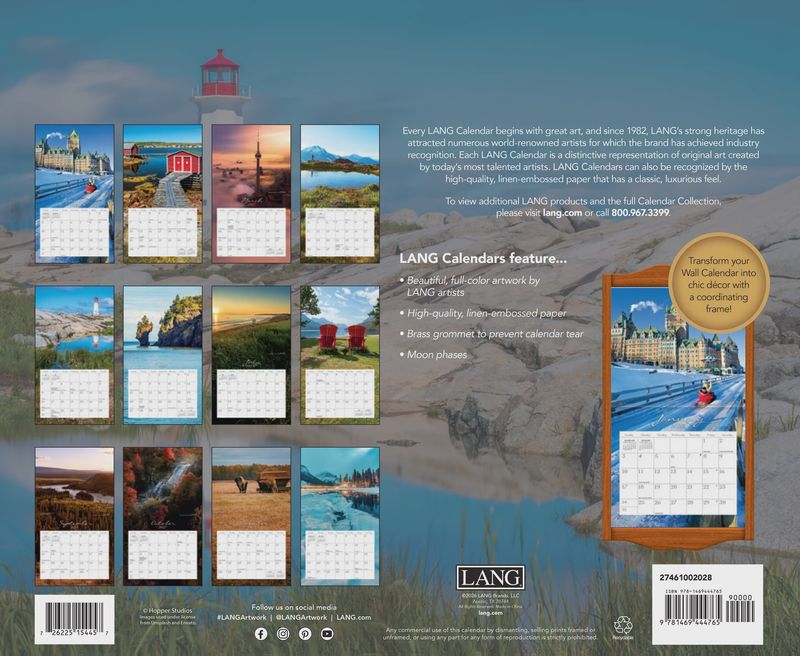 2027 LANG CALENDAR - OH CANADA