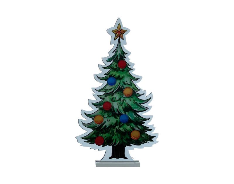 X4303 - 26" CHRISTMAS TREE INFINITY LIGHT W/STAR