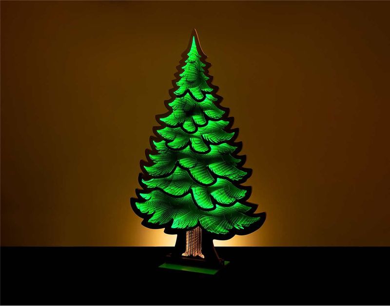 X4341 - 48" CHRISTMAS TREE INFINITY LIGHT