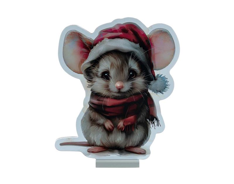 X4364 - 16.5" CHRISTMAS MOUSE INFINITY LIGHT