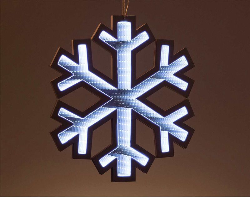 X4282 - 24" SNOWFLAKE INFINITY LIGHT
