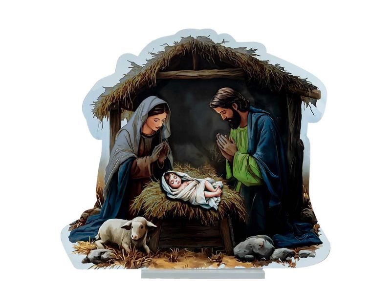 X4317 - 26" HOLY FAMILY INFINITY LIGHT