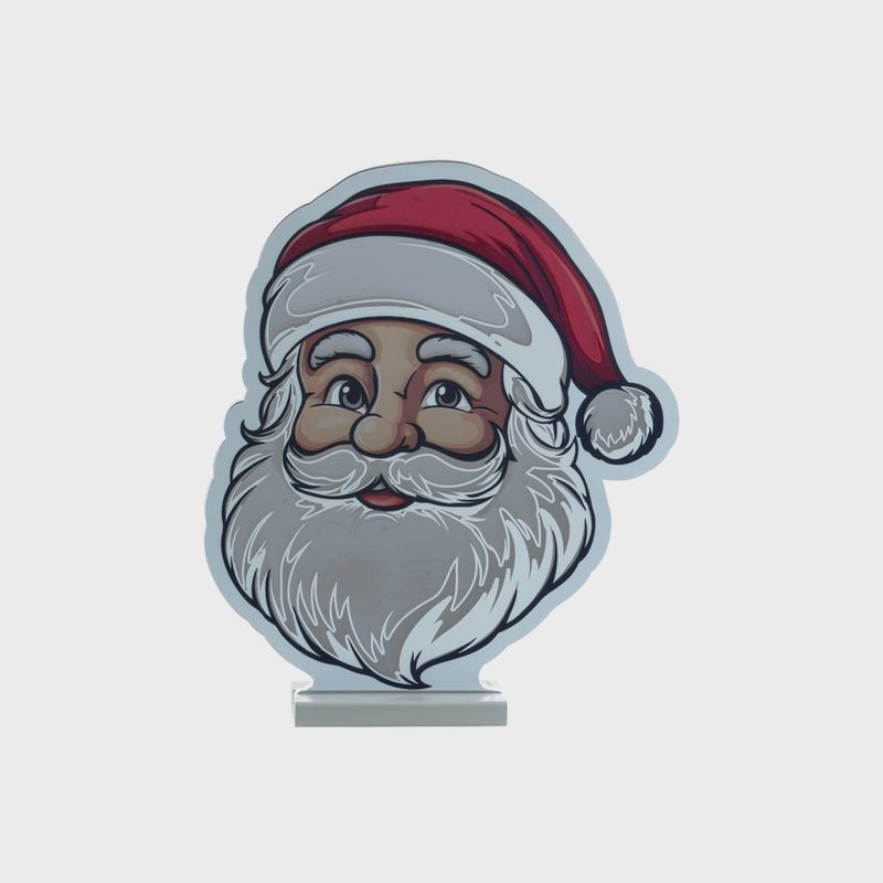 X4350 - 15.5" SANTA HEAD INFINITY LIGHT